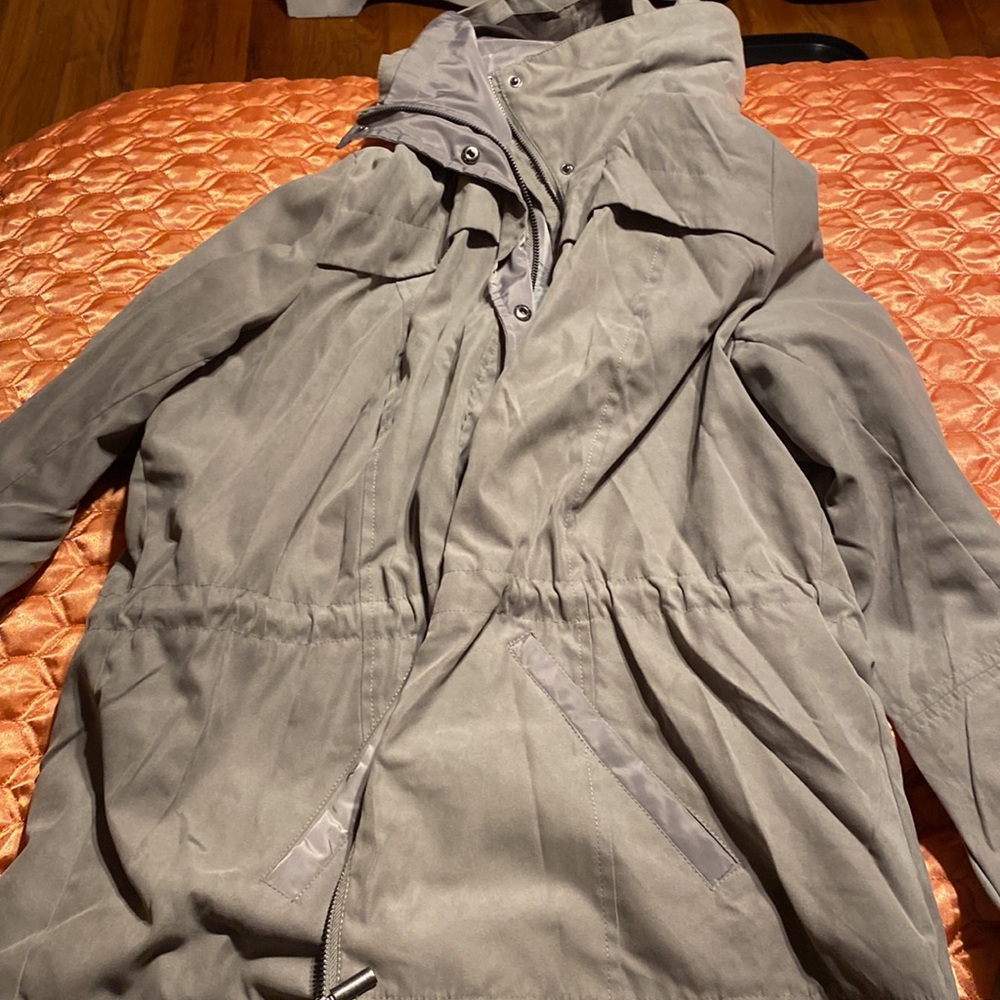 Gray Rain Jacket - image 4